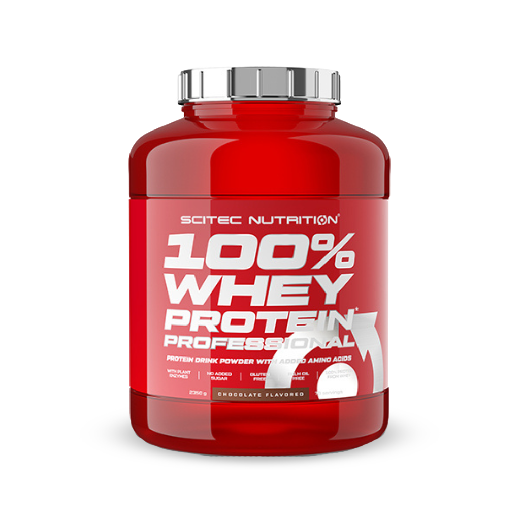 100% Whey Protein Professional 920g (11) & SCITEC-100%Whey-2.35kg-Choc