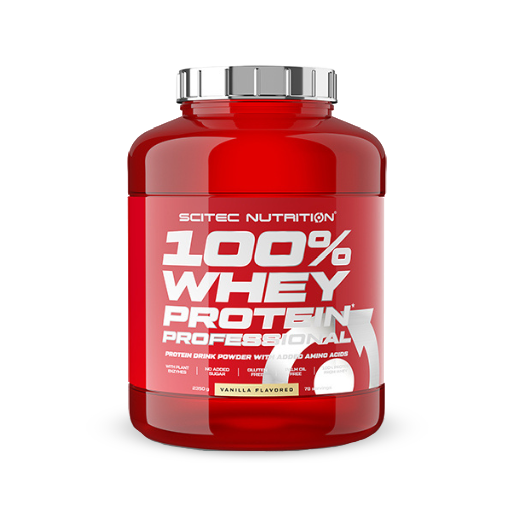 100% Whey Protein Professional 920g (15) & SCITEC-100%Whey-2.35kg-Van