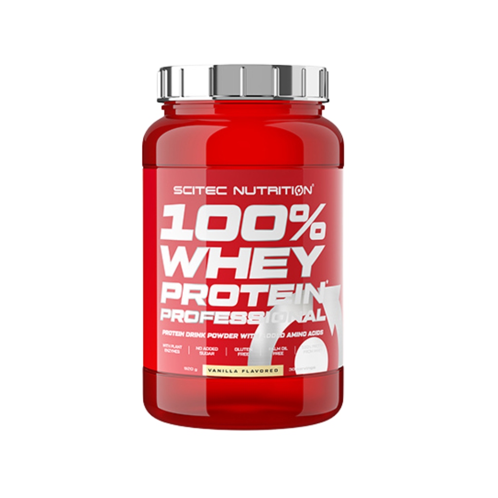 100% Whey Protein Professional 920g (8) & SCITEC-100%Whey-920g-Van