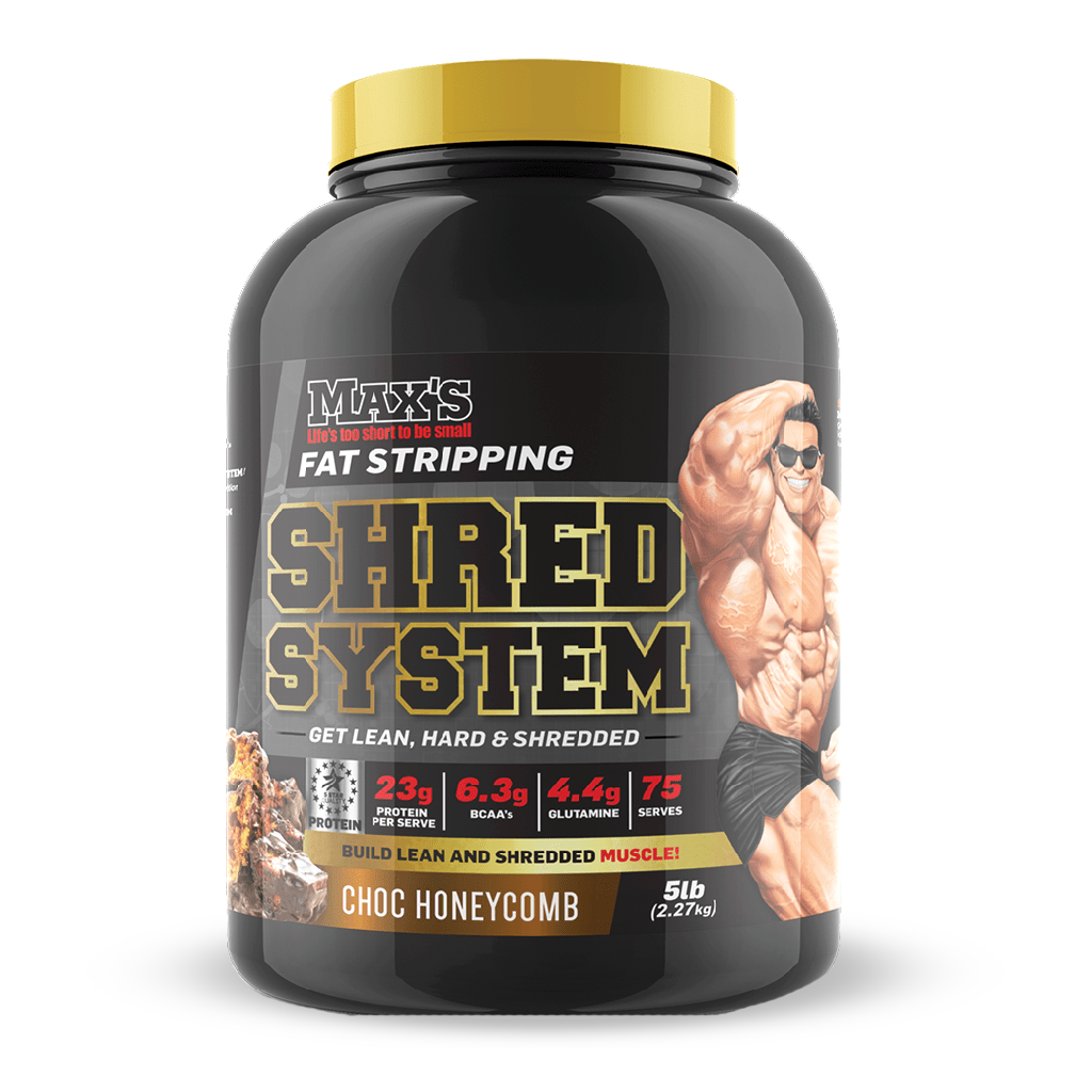 Max's Shred System | Thermogenic Protein (3) & M-SS-2270g-C