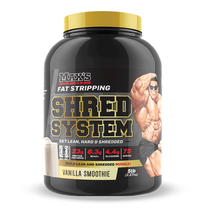 Max's Shred System | Thermogenic Protein (5) & M-SS-2270g-V
