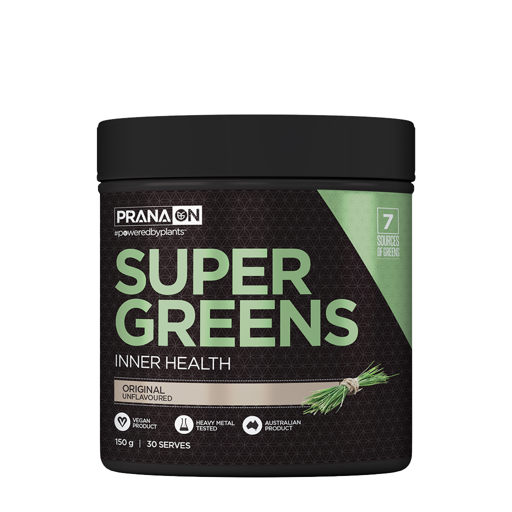 PranaOn Super Greens (1) & PRANA-GREENS-150g-O