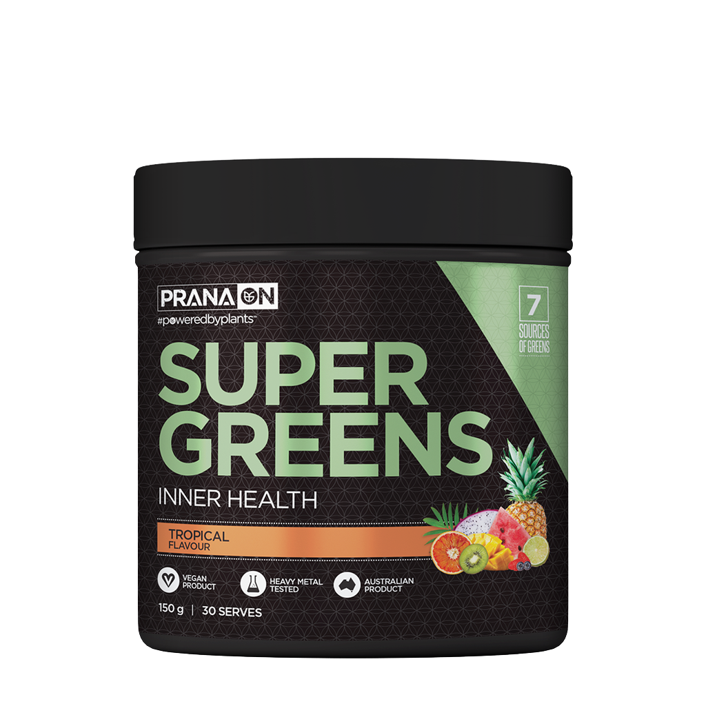 PranaOn Super Greens (2) & PRANA-GREENS-150g-T