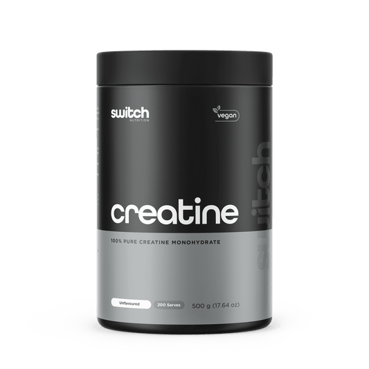 Switch Nutrition Creatine Monohydrate & SwitchNutrition-Essentials-Crea-Mono-200srv