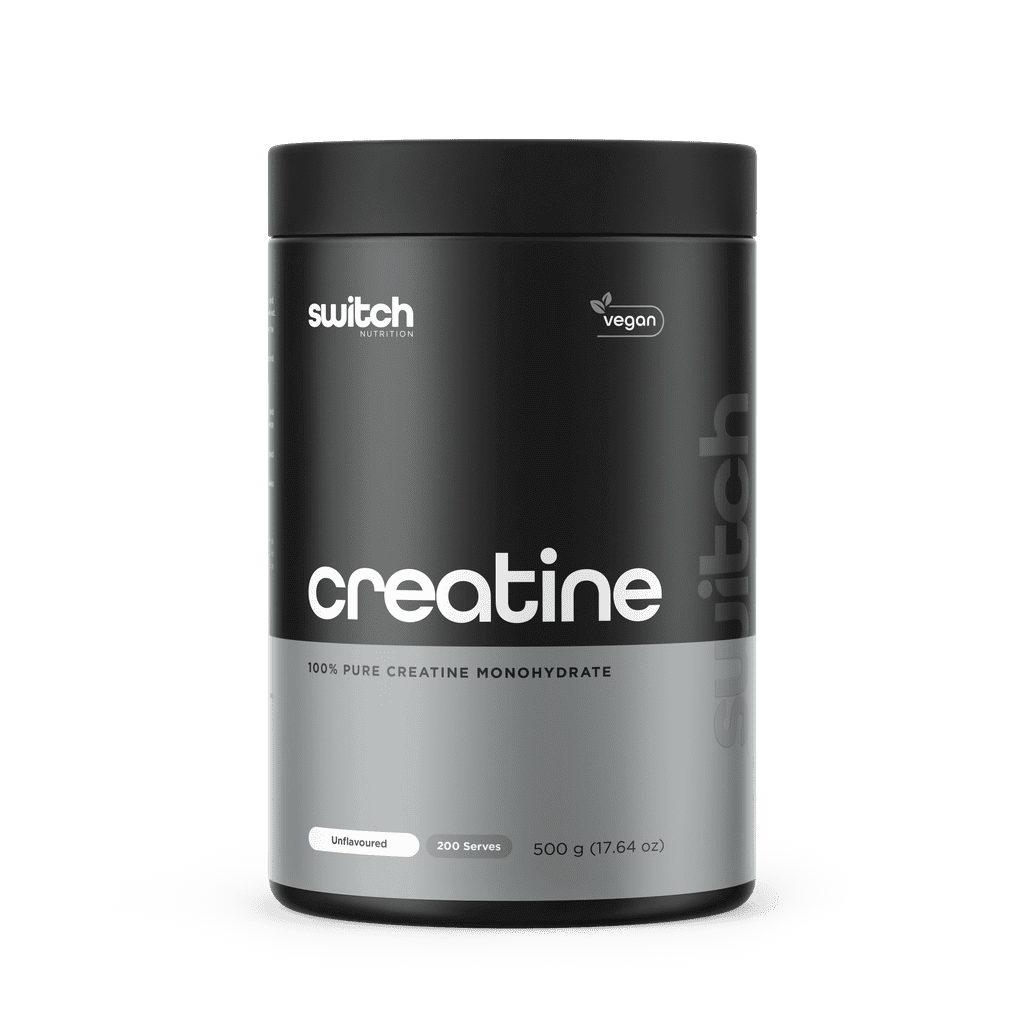 Switch Nutrition Creatine Monohydrate & SwitchNutrition-Essentials-Crea-Mono-200srv