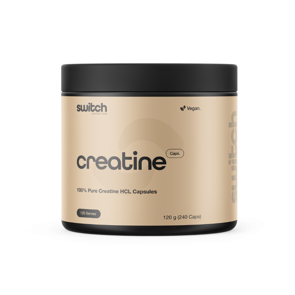 Switch Nutrition Creatine HCL Capsules & SWITCH-CREA-HCL-240CAPS