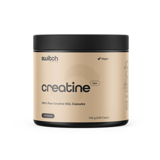 Switch Nutrition Creatine HCL Capsules & SWITCH-CREA-HCL-240CAPS