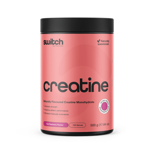 Switch Nutrition Flavoured Creatine & SWITCH-Flav-Crea-500g-Rasp