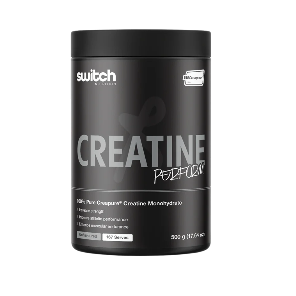 Switch Nuitrition 100% Pure Creapure Creatine & SWITCH-CreaPure-500g-Unf