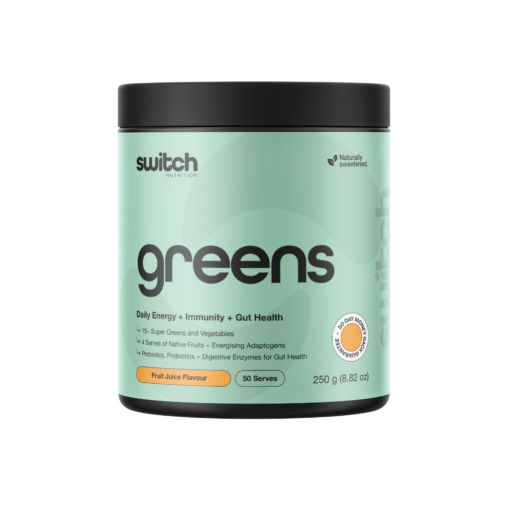 Switch Nutrition - Greens (6) & SWITCH-Greens-50Srv-FrtJ