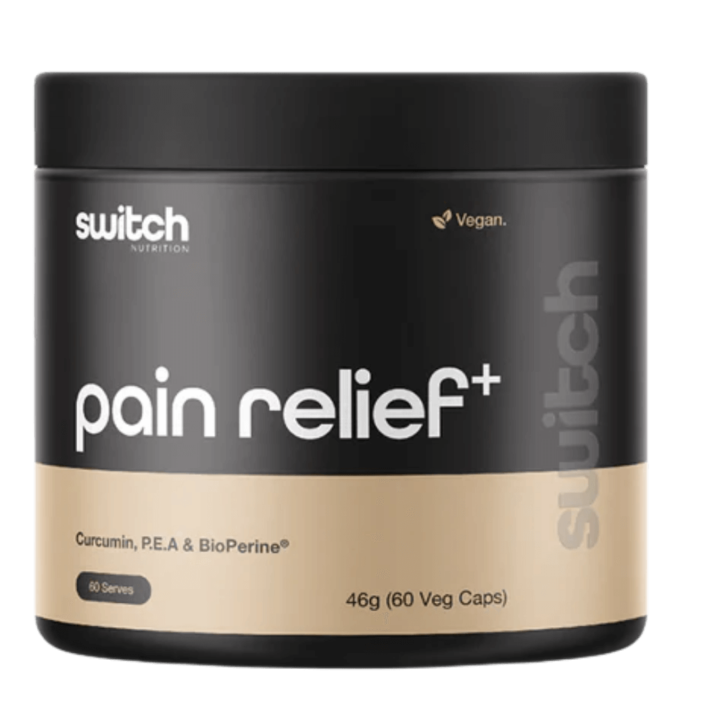Switch Nutrition -Pain Relief+ & SWITCH-PAIN-R-46g-60SRV