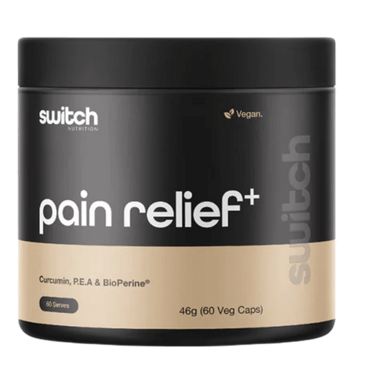 Switch Nutrition -Pain Relief+ & SWITCH-PAIN-R-46g-60SRV