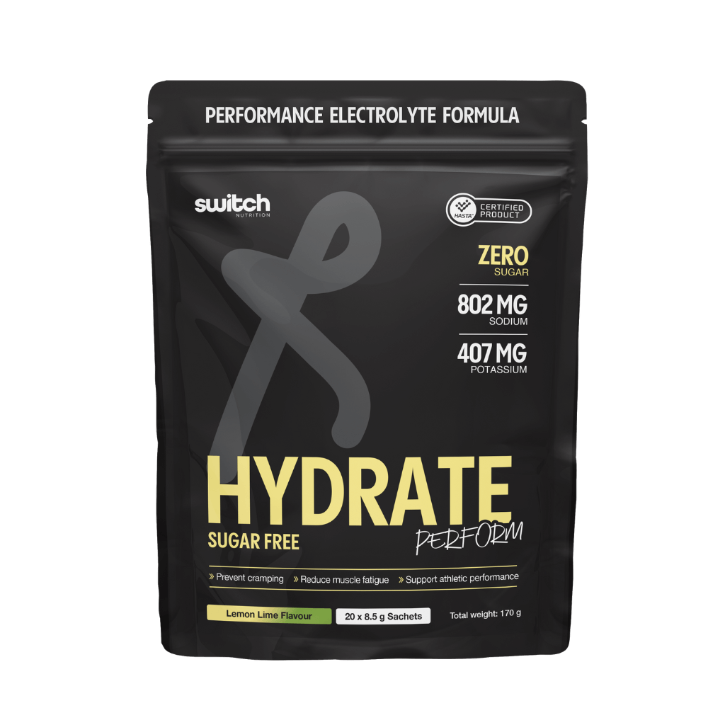 Switch Nutrition - Hydrate Perform (1) & Switch-Hydrate-PERFORM-20srv-LemonLime