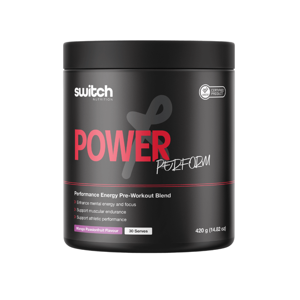 Switch Nutrition - Power Perform & SN-POW-PRFM-30SRV-ManPass
