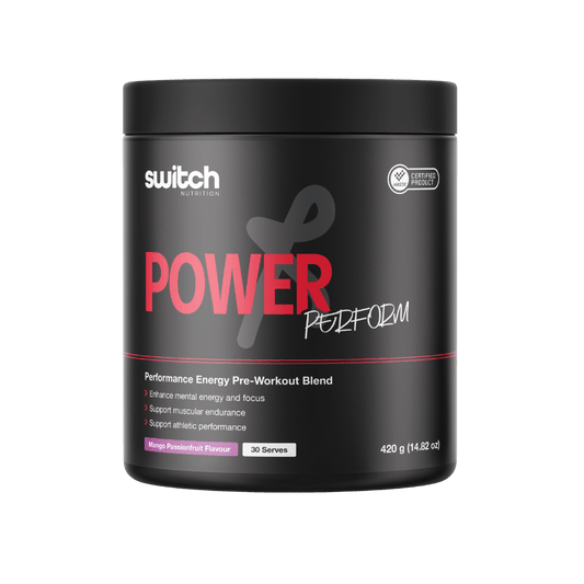 Switch Nutrition - Power Perform & SN-POW-PRFM-30SRV-ManPass