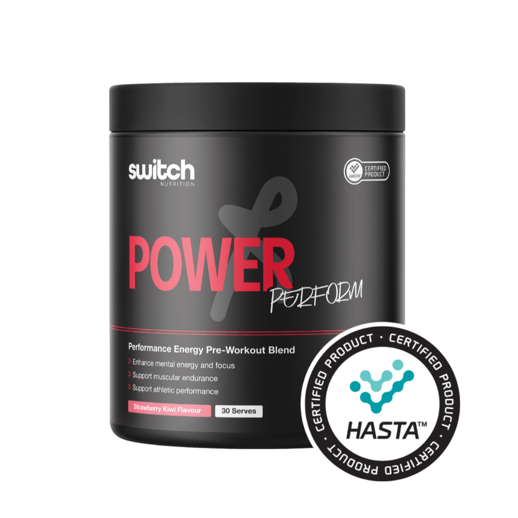 Switch Nutrition - Power Perform & SN-POW-PRFM-30SRV-StrwKiw