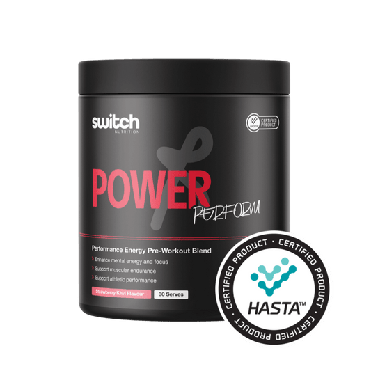 Switch Nutrition - Power Perform & SN-POW-PRFM-30SRV-StrwKiw