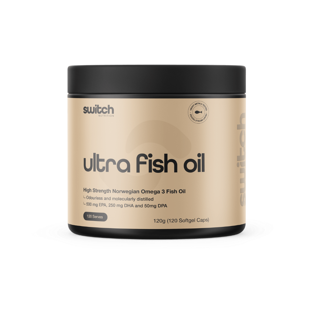 Switch Nutrition - Ultra Fish Oil (1) & SWITCH-Fish-Oil-120g