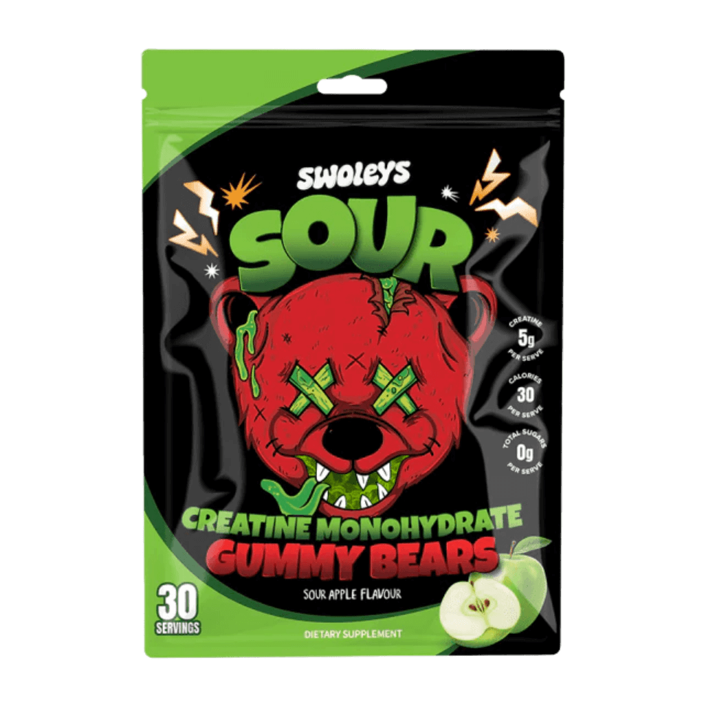 Swoleys - Creatine Monohydrate Gummy Bears (2) & SW-CREA-GUM-30SRV-APP