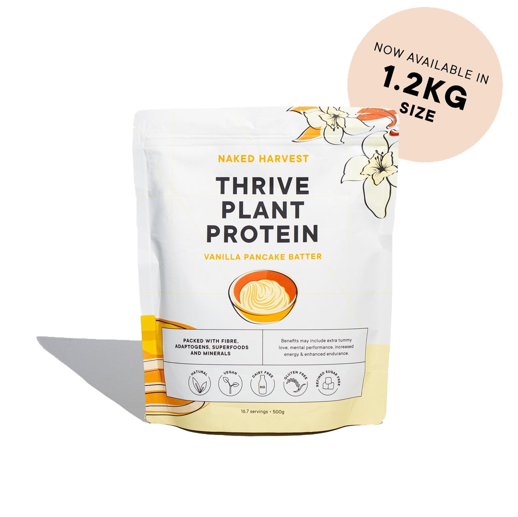 Naked Harvest Thrive Plant Protein (8) & NH-ThrivePlantProtein-1.2kg-V