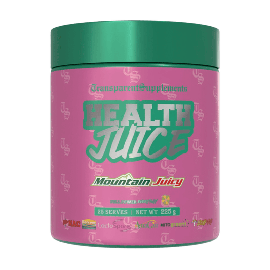 Transparent Supplements - Health Juice & TRANSPARENT-Health-25Srv-MJ