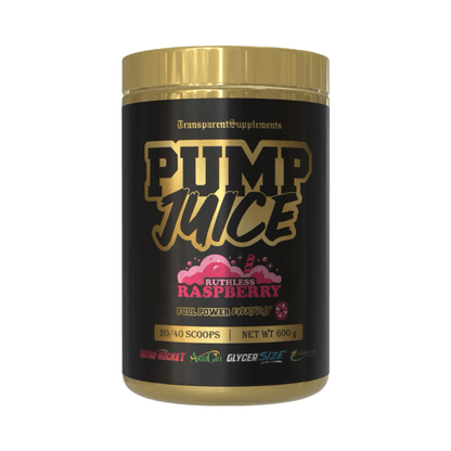 Transparent Supplements - Pump Juice (4) & TRANSPARENT-PumpJuice-40Srvs-R