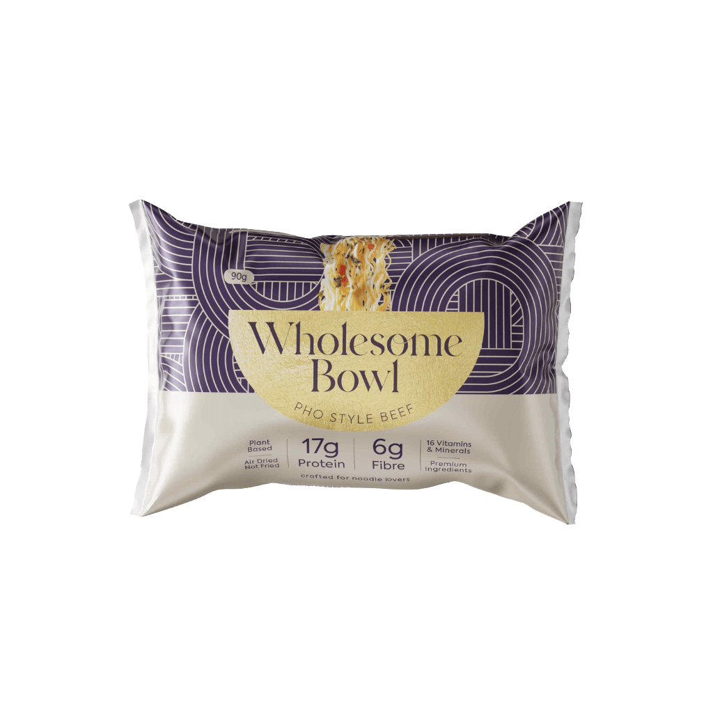 Wholesome Bowl - Instant Protein Noodles (1) & Wholesome-Bowl-Noodles-SinglePackNEW-Beef