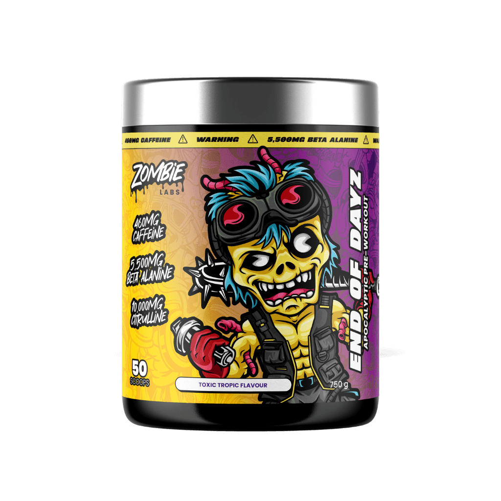 Zombie Labs End Of Dayz Pre-Workout & ZOMBIE-EOD-APOCALYPTIC-PRE-750g-Toxic