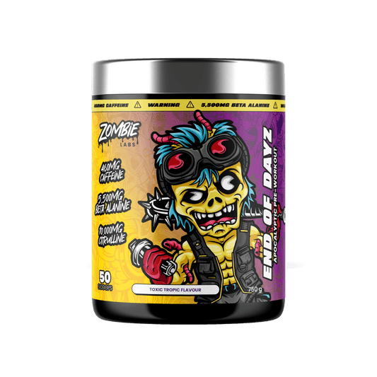 Zombie Labs End Of Dayz Pre-Workout & ZOMBIE-EOD-APOCALYPTIC-PRE-750g-Toxic
