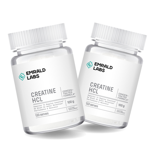 Creatine HCL Twin Pack Stacks Emrald Labs   