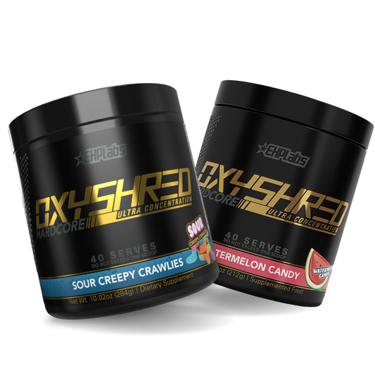 EHP Labs OxyShred Hardcore Twin Pack Stacks EHP Labs   