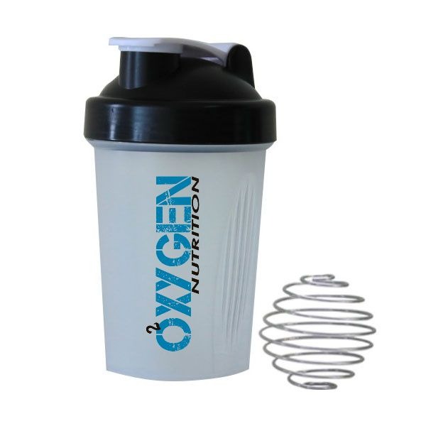 Oxygen Shaker 400ml Clear  Oxygen Nutrition 400ml  