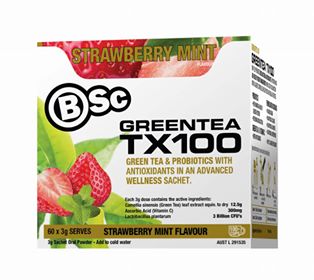 BSC Green Tea TX100 - Australian Distributor - Oxygen Nutrition
