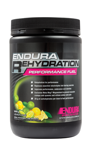 Endura Rehydration Performance Fuel - Australian Distributor - Oxygen Nutrition