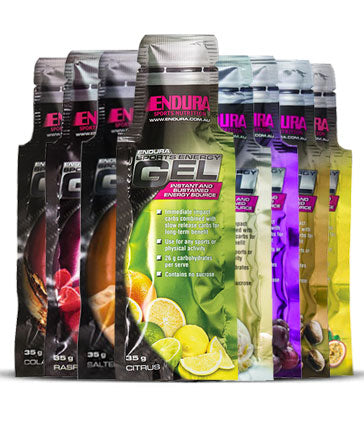 Endura Sports Energy Gels - Australian Distributor - Oxygen Nutrition