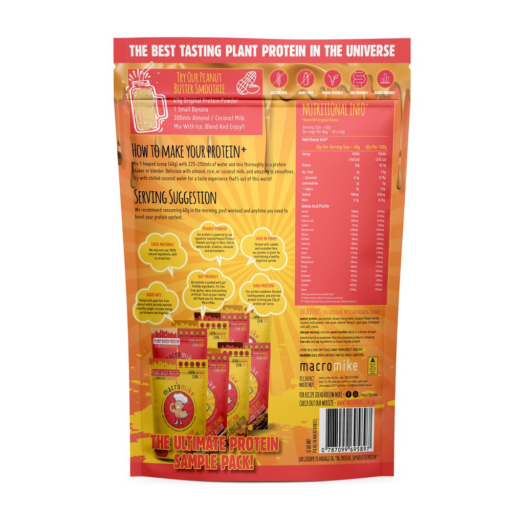 Macro Mike Plant Protein Sample Pack